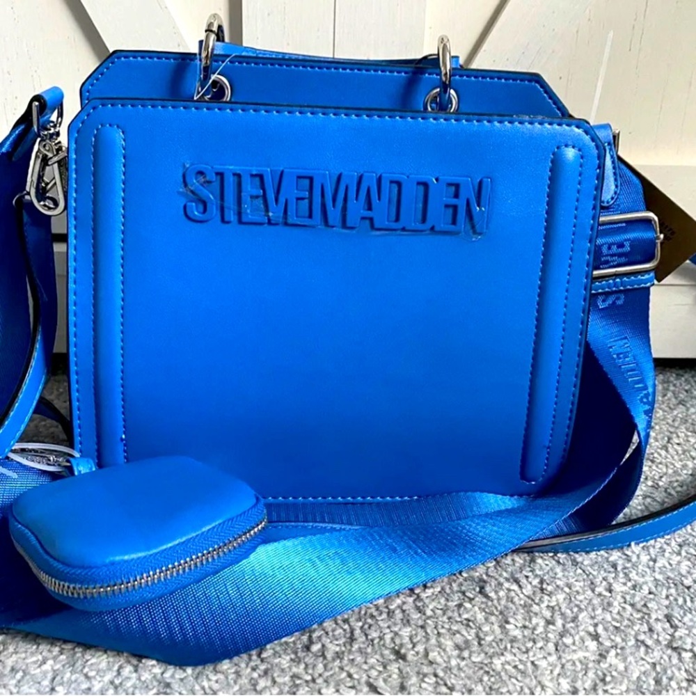 Steve Madden bevelyn purse Royal Blue